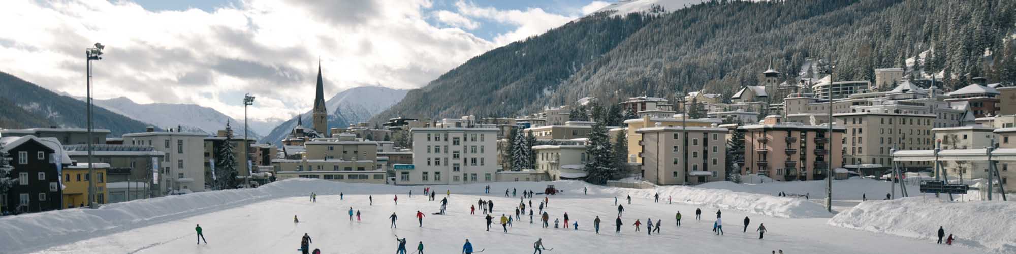 Hotel Davos - Europe’s largest - natural ice rink